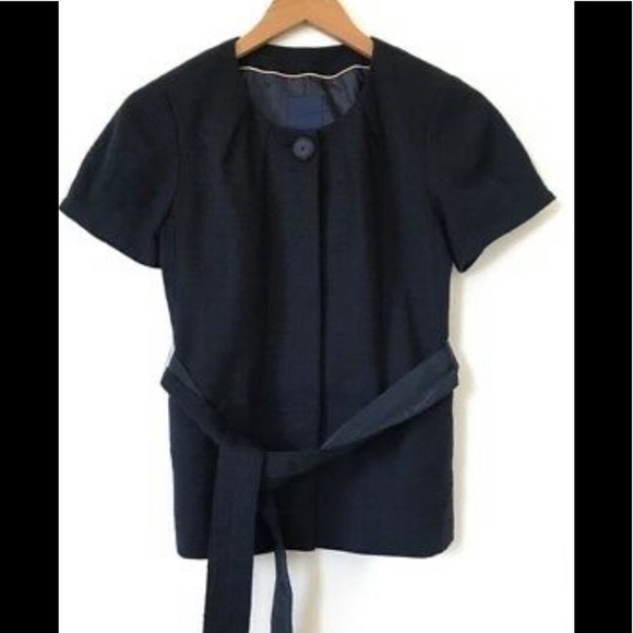 J Crew belted jacket